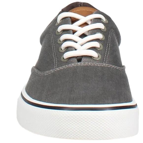 IZOD Men's Canvas Shoes Memory foam Gray Size 10 NIB - Picture 11 of 14